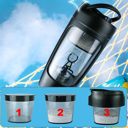 Automatic Blending Rechargeable Electric Protein Shaker Bottle