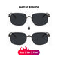 Men's Stylish Frameless High Definition Polarized Sunglasses