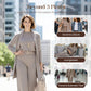 Elegant Longline Cardigan & Top & Pants 3-Pieces Set