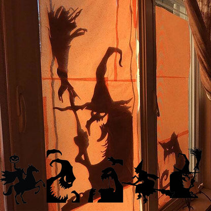 Halloween Party Decor Electrostatic Sticker Window Decor