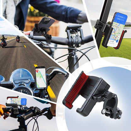 Shock-proof Bike Phone Mount Holder with Knob Locking