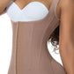 High Double Compression Garment Abdomen Tummy Control Adjustable Bodysuit with Hooks