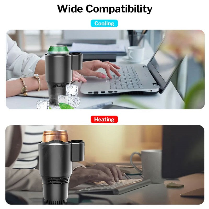 🔥Hot Sale🔥2-in-1 Smart Car Cup Cooler and Warmer