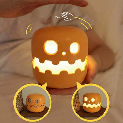 💝Halloween Creative Pumpkin Dimming Timer Night Light🎁