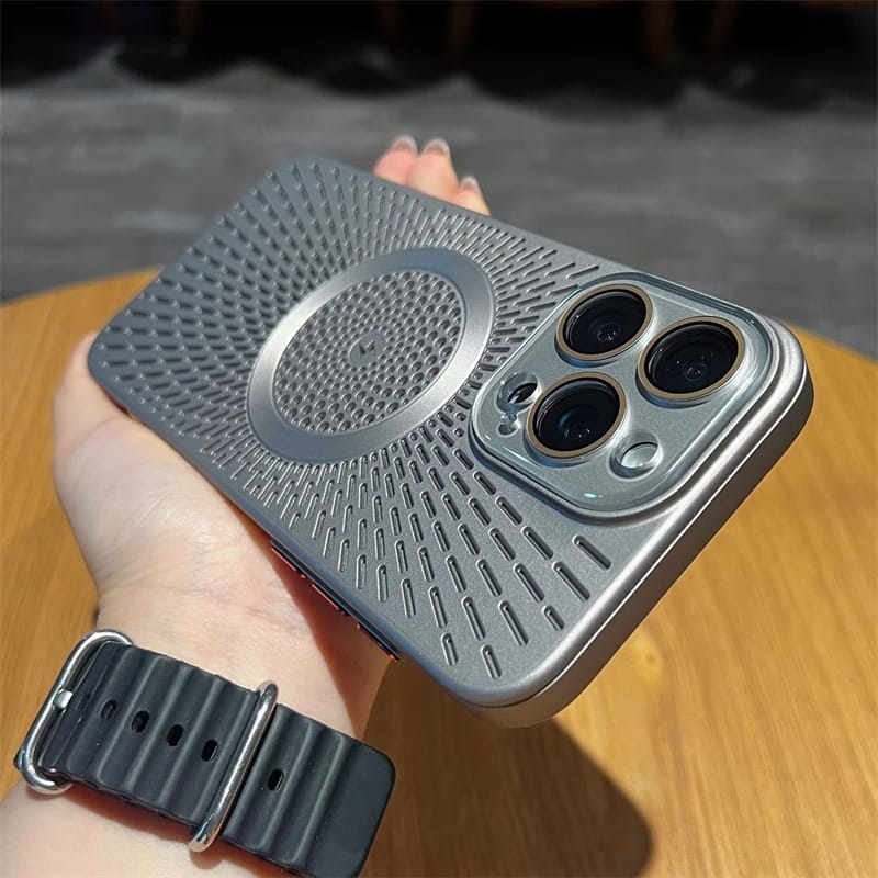 Breathable Cooling Mesh Phone Case for iPhone