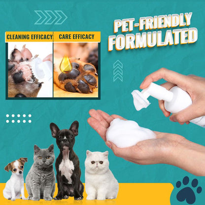 Pet Foot Cleaner Foam