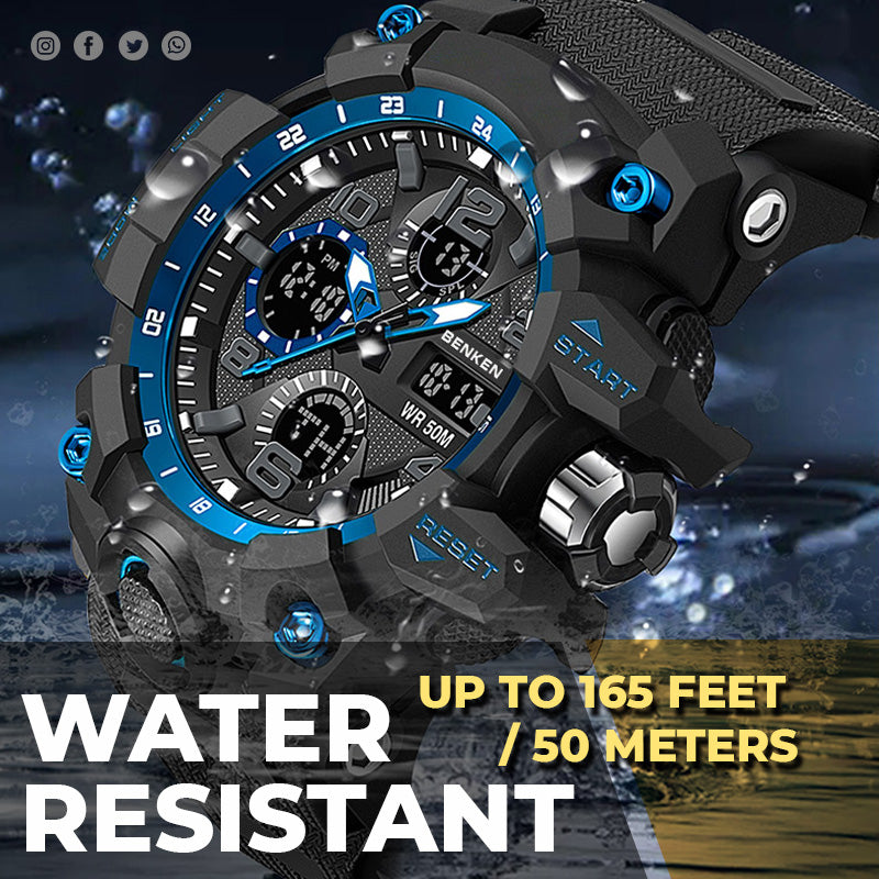 Men's Resin Sport Watch