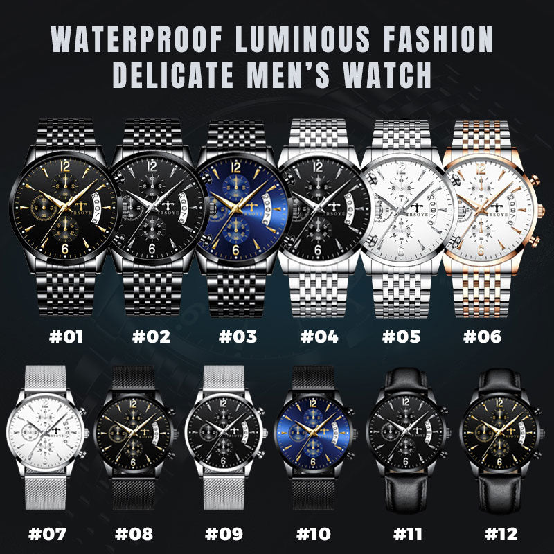 Waterproof Luminous Fashion Delicate Men’s Watch