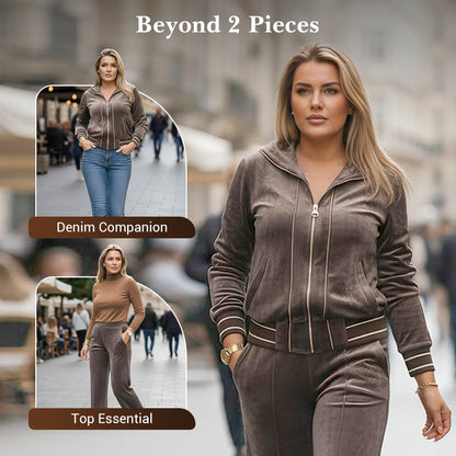 ✨ Women’s 2-Piece Tracksuit Set — Chic Comfort for Every Occasion! 💃