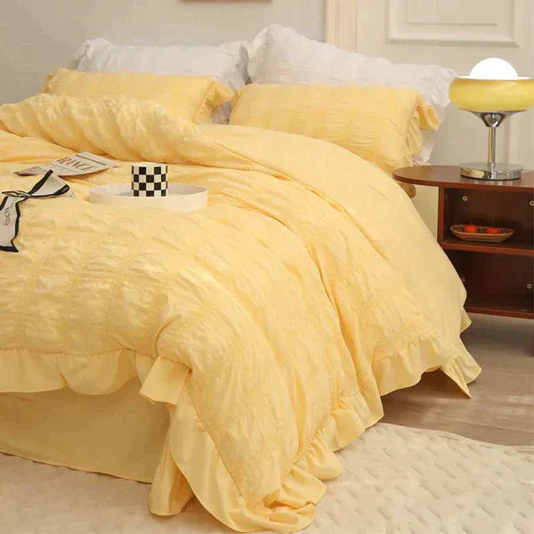 Cool Skin Friendly Lace Blanket 4 Piece Set (🔥Four Pieces Set In Special Hot Sale)