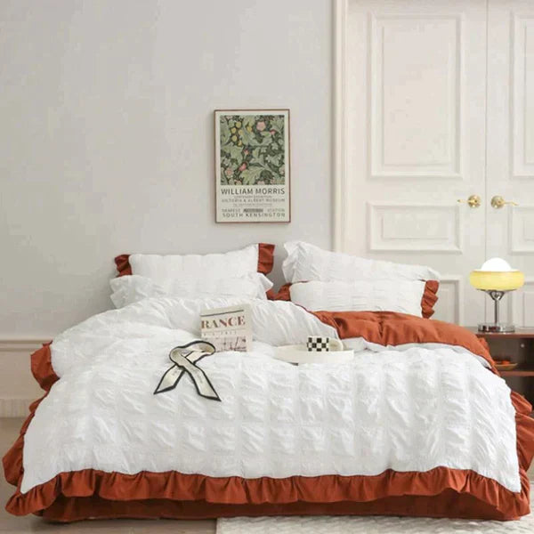 Cool Skin Friendly Lace Blanket 4 Piece Set (🔥Four Pieces Set In Special Hot Sale)