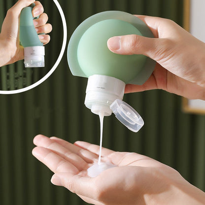 Portable Large Diameter Silicone Travel Bottle