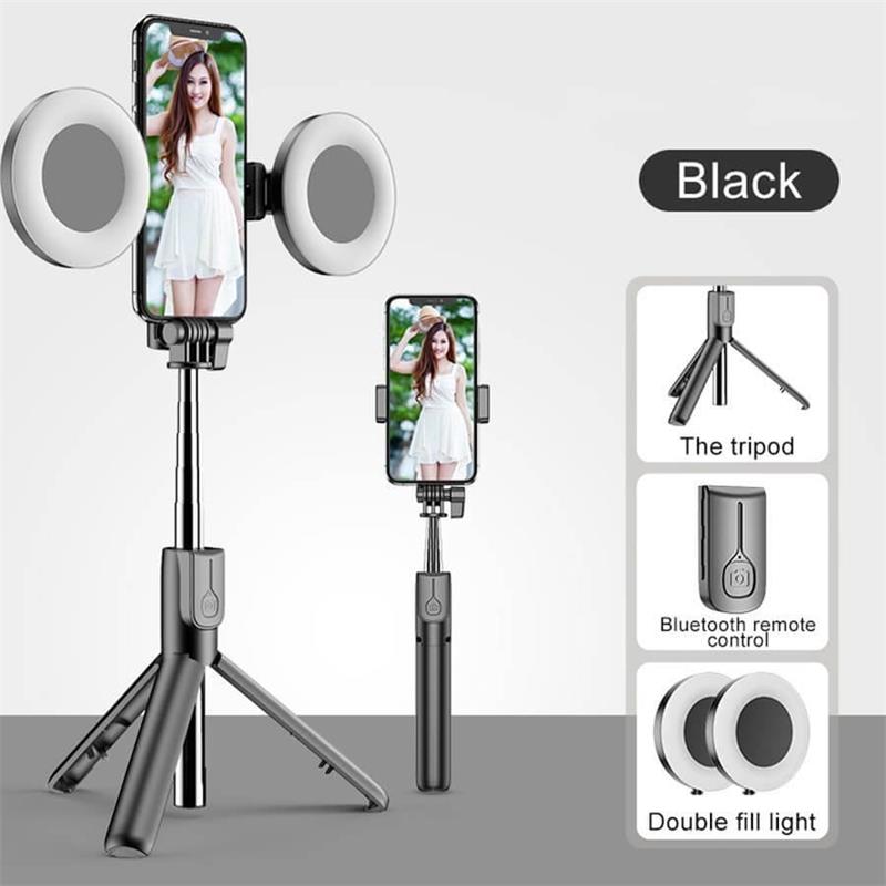 Hot Sale!!New 6 in 1 Bluetooth Selfie Stick