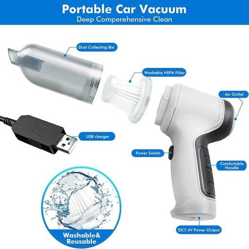 Mini Handheld Cordless Vacuum Cleaner