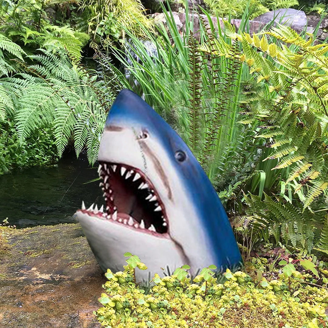 Father's Day Promotion-50%OFF!!Great White Shark Garden Art