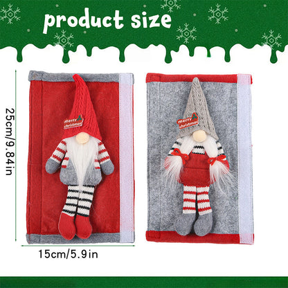 Christmas Refrigerator Handle Covers Set