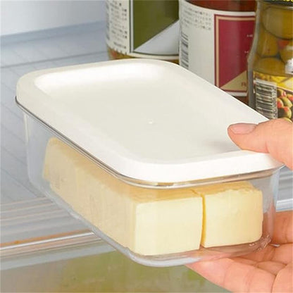 Butter Box With Lid Butter Tray | Cutting Mesh Rectangular Kitchen Airtight Storage Crisper