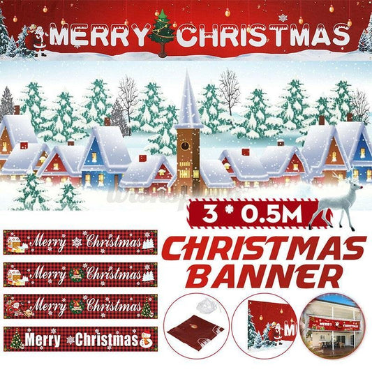 Christmas Pulling Banner