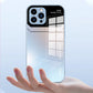 Glass Silicone Shockproof Phone Case for iPhone