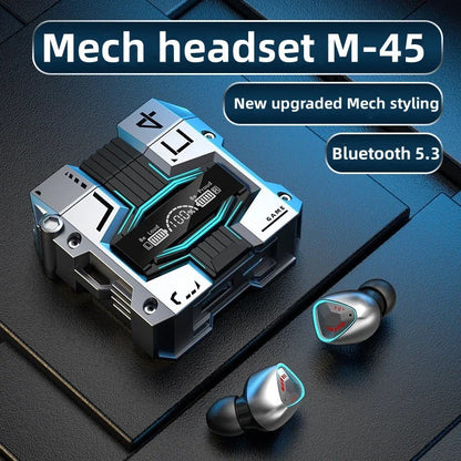 M-45 Mecha Style Smart Wireless Bluetooth Headset