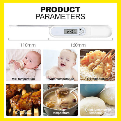 Highly Accurate Foldable Food Thermometer