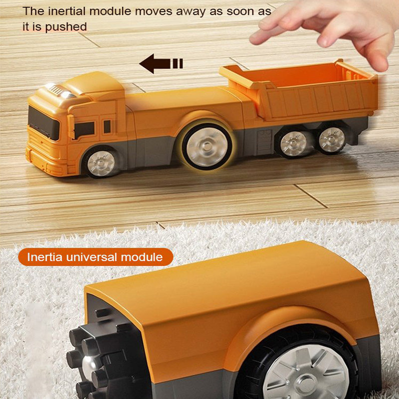 Magnetic Transform Engineering Car Assembled Toys