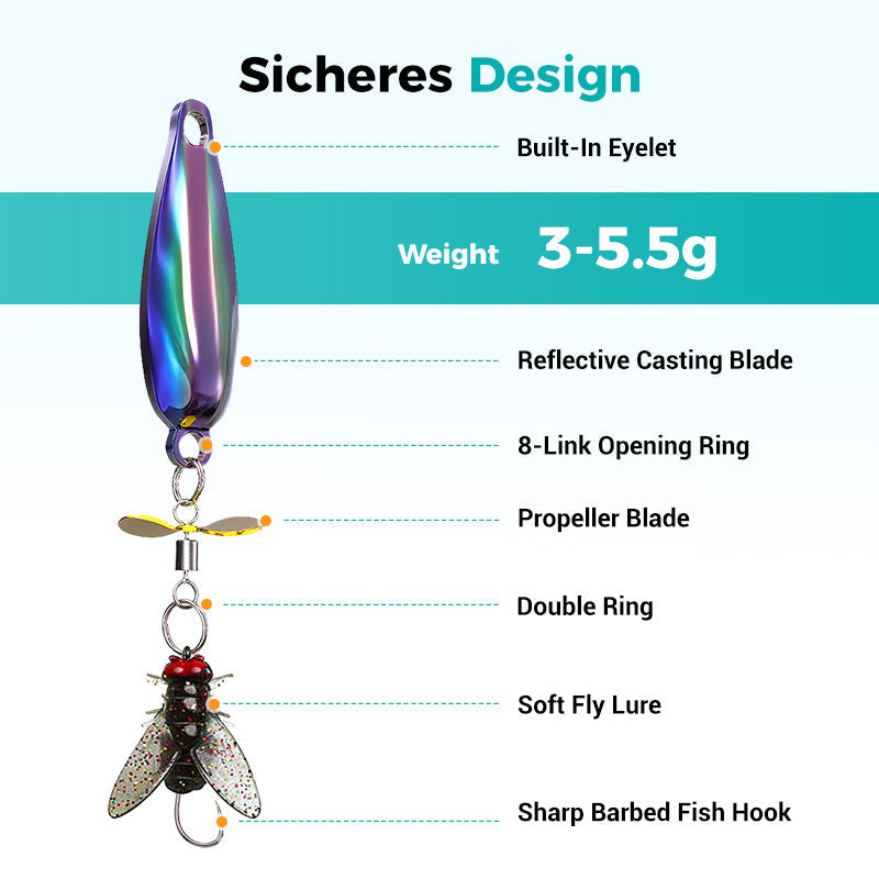 🎣Metal Propeller Fishing Lure for Catching Fish
