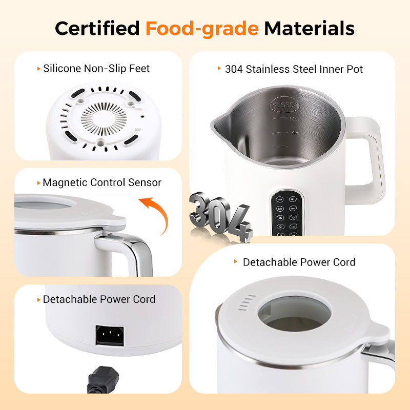 🎁Hot Sale 52% OFF⏳Multi-Functional Nut Milk Maker Machine