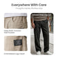 Breathable Straight-Leg Trousers for Men