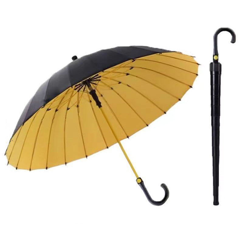 Self-Retractable Weather-Resistant Umbrella with Waterproof Cover