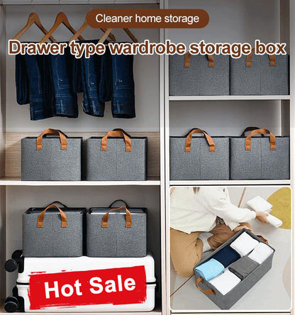 Foldable Closet Storage Box