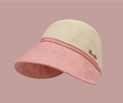 Women'S Large Brim Sunscreen Hat For Beach Outing In Summer