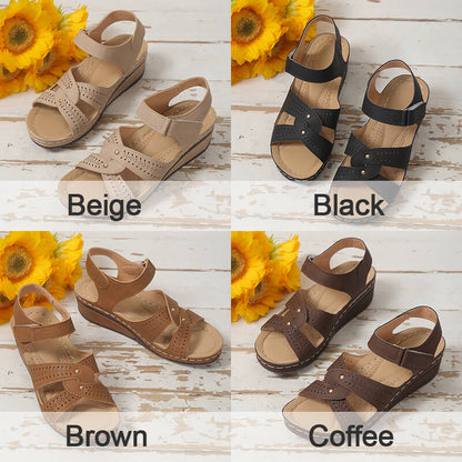 Women Comfy Orthotic Block-Heel Sandals