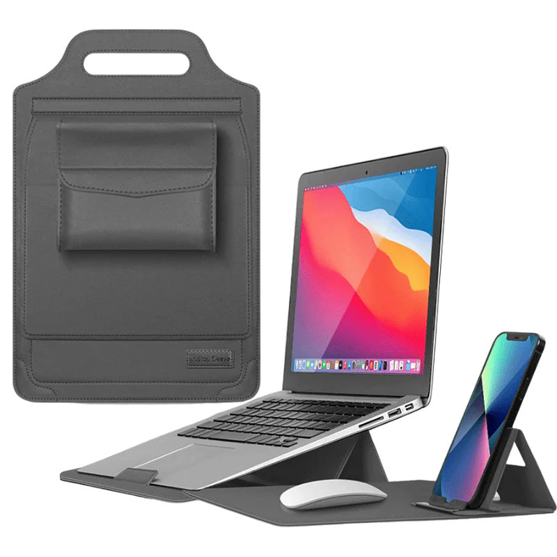 Laptop Bag Set with Adjustable Laptop Stand & Phone Stand