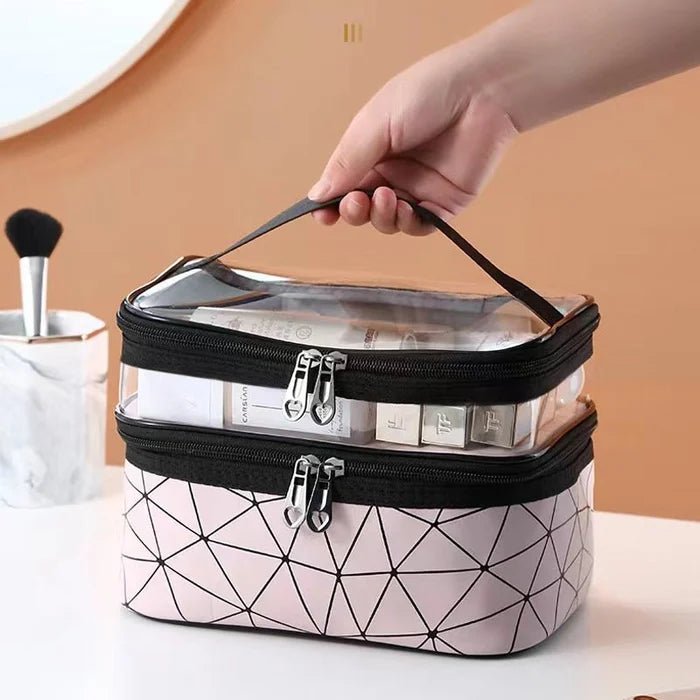 Double-layer Cosmetic Bag