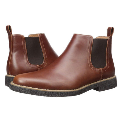 Exquisite Gifts - Men's Vintage Fashion Chelsea Leather Boots