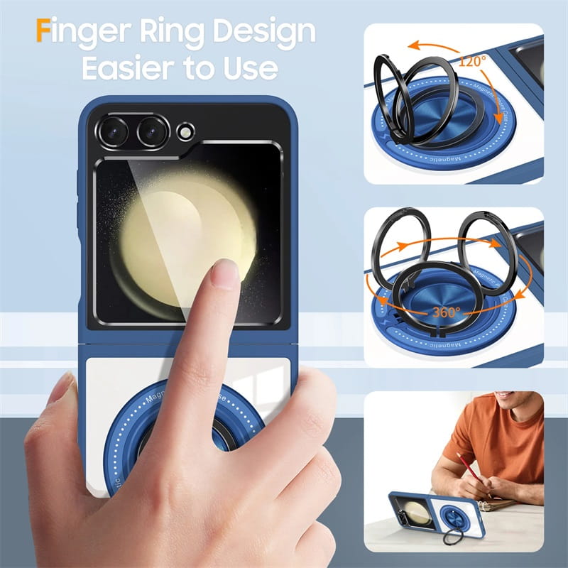 Magnetic Rotating Stand Phone Case