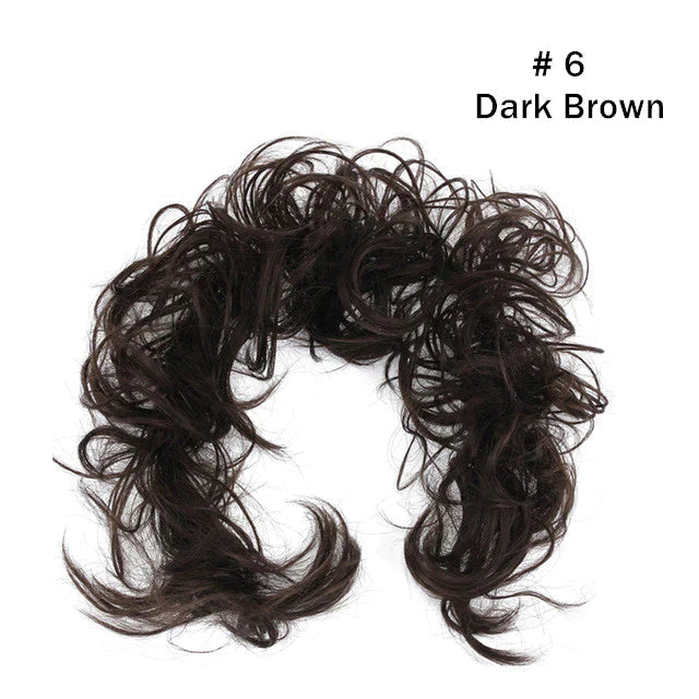 Scrunchie Messy Hair Bun Chignon Elastic Band Extension