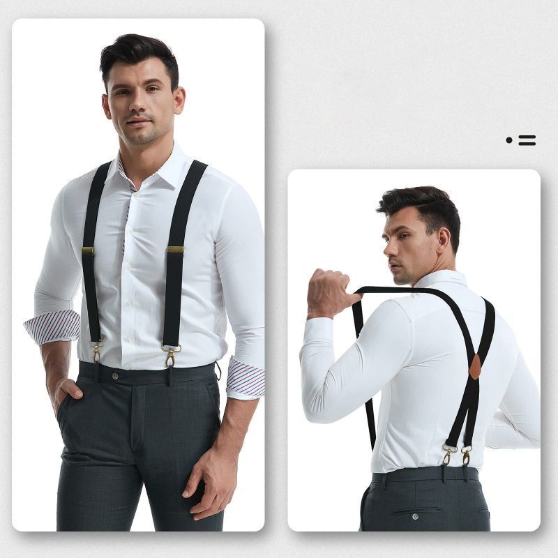 Universal X-Shaped High-Elastic Suspenders