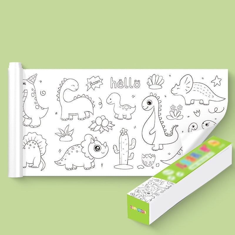 CHRISTMAS HOT SALE - Children's Drawing Roll