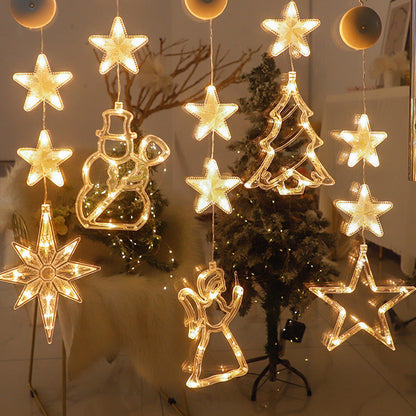 Special Gift - Christmas Ambiance Decorations Suction Cup LED Lights