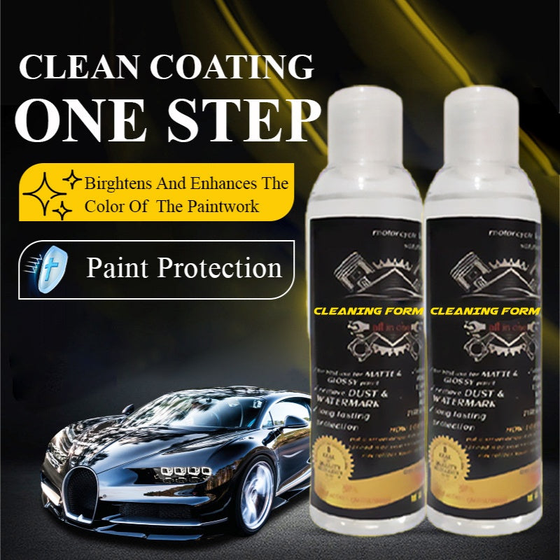 Automotive Surface Cleaning Foam Brightener