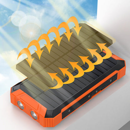 Solar Wireless Portable Power Bank