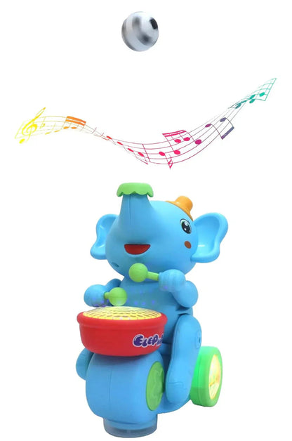 🐘Musical Walking Elephant Drummer Toy😃