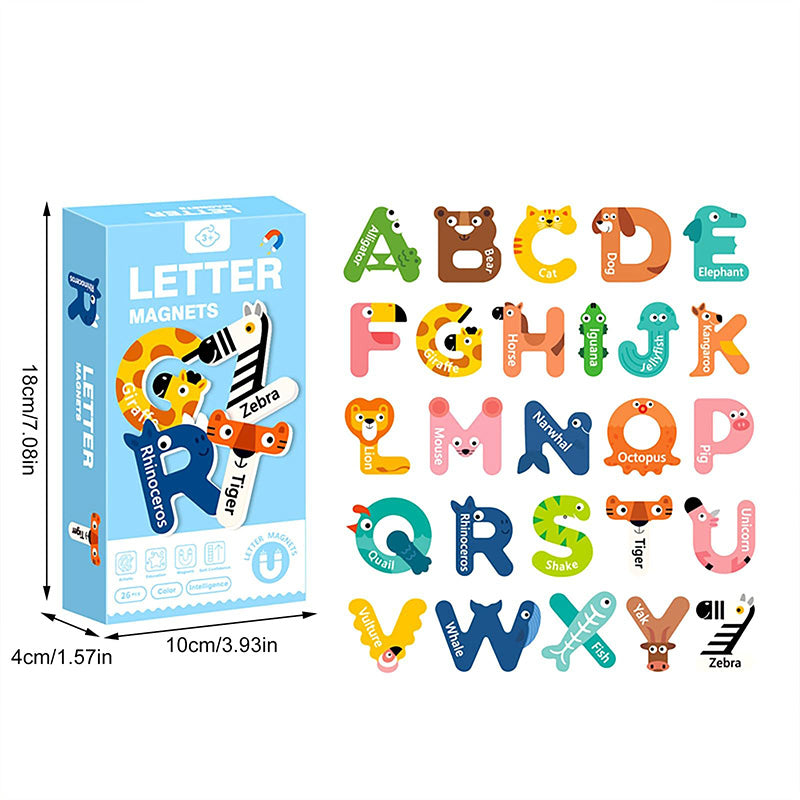 Magnetic Letters And Numbers - Kids Learning Toys