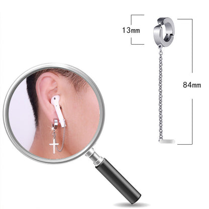 Fashion Anti-lost Earrings for Bluetooth Earbuds