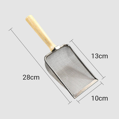 Stainless Steel Mesh Cat Litter Scoop