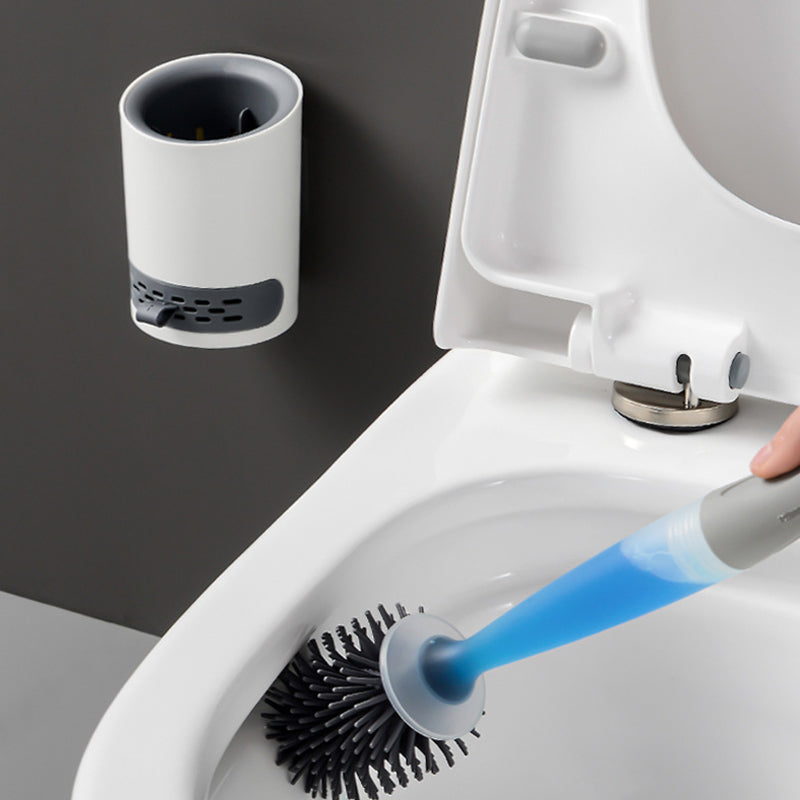 [Practical Gift] Toilet Brush With Dispenser Holder