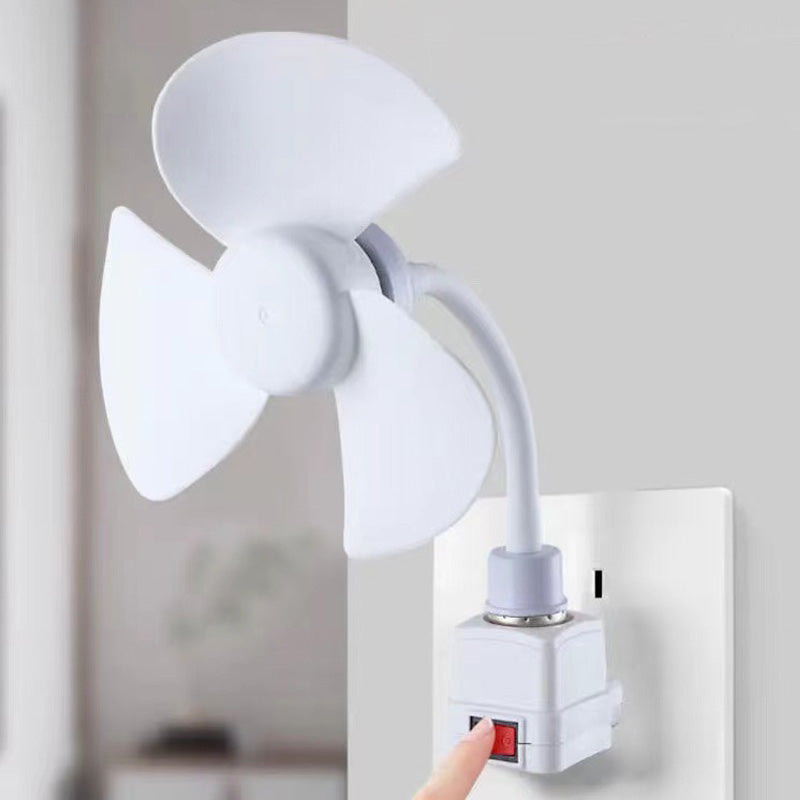 Outdoor Portable Silent Fan with One-button Switch Base