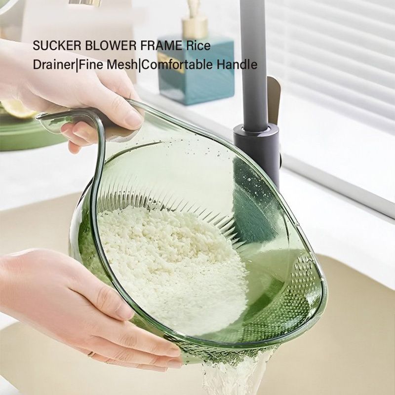 Multi-functional Clear Draining Basket